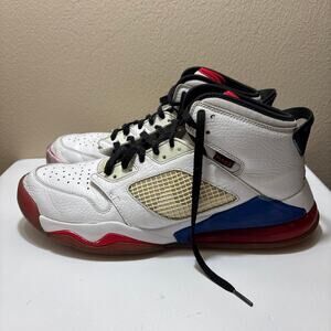 Jordan Mars 270 "Paris Game 2020" White Red Blue High Top Sneakers